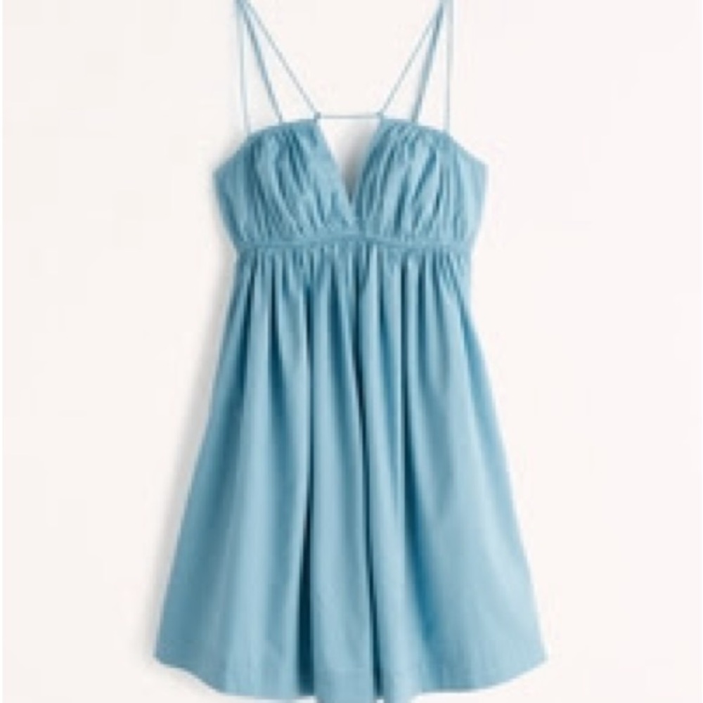Strappy Babydoll Mini Dress by A&F
